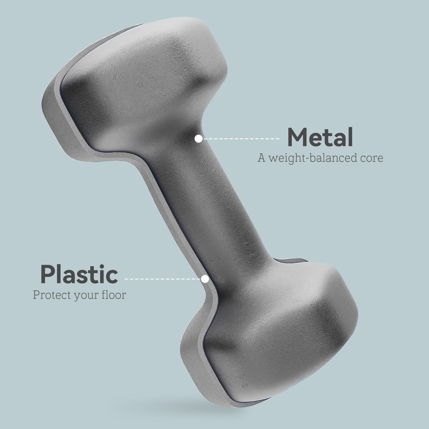 Dumbbells, Hexagonal Weights Pair